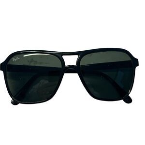 Vintage Ray Bans State Side Aviator Sunglasses Black Classic Summer Vacation